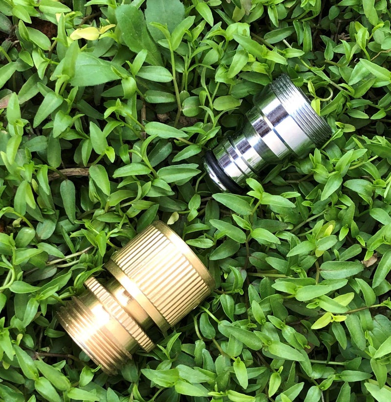 MISSMIN snap adapter quick connect to garden hose, quick snap connector to 3/4 inch GHT female for washer, indoor sink quick-fit attachment - Image 5
